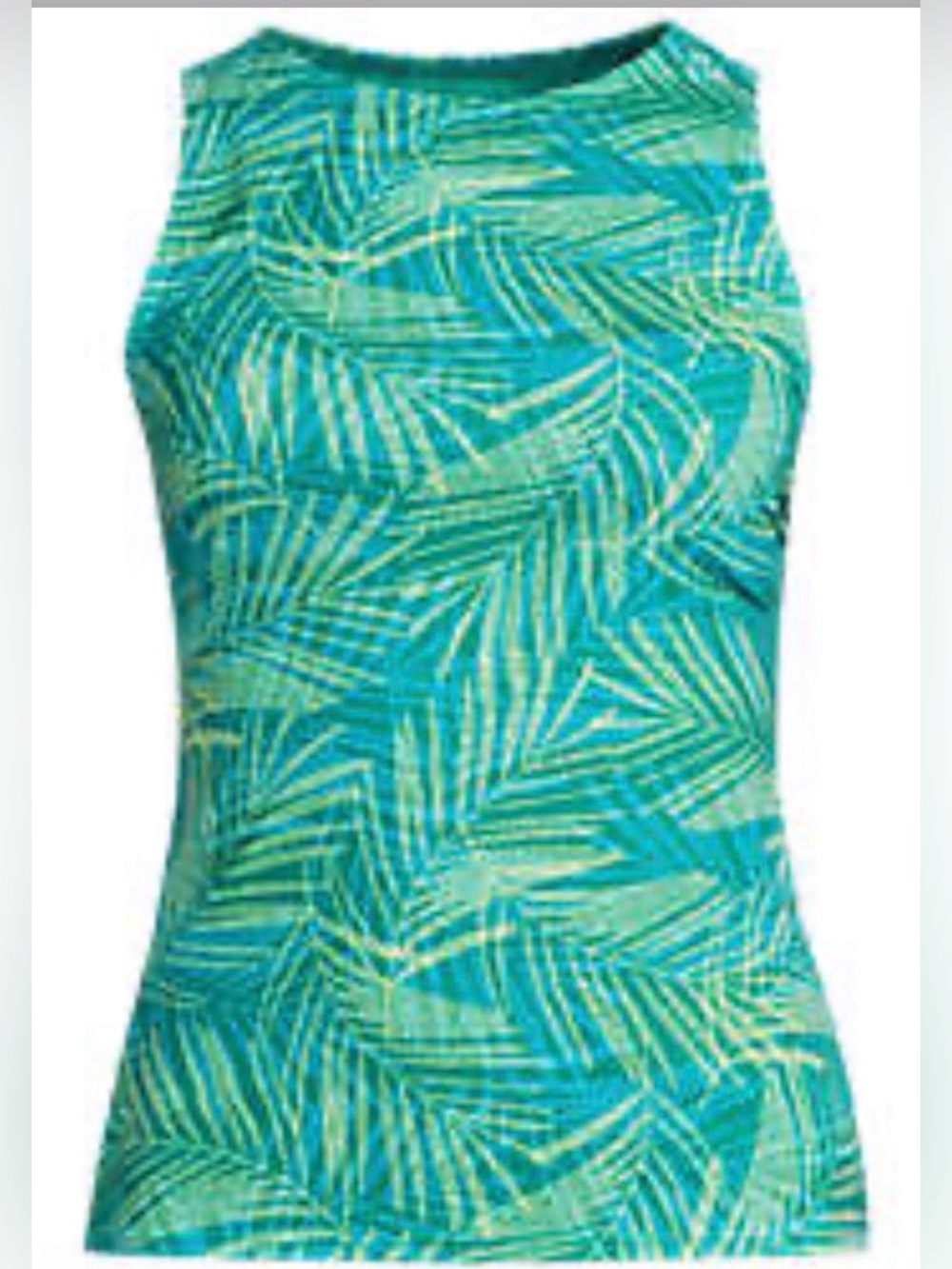 Land’s End 26w plus High Neck UPF50 Sun Protection Tankini top